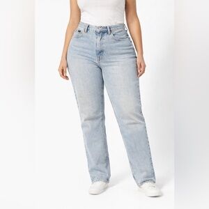 Vintage Riders by Lee Women's Sky Blue High Rise Jeans